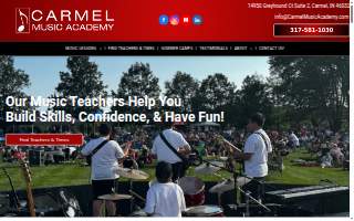 Carmel Music Academy website