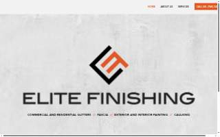 Elite Finishing, LLC. website