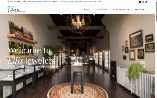 Ellis Jewelry website