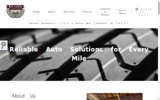 Hancock Automotive website
