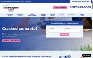 Basement Systems of Indiana website