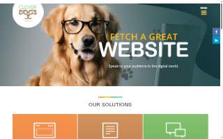 Clever Dogs Media website