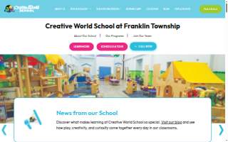 Creative World School - Franklin Township website