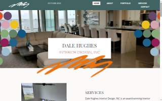 Dale Hughes Interior Design, Inc. website