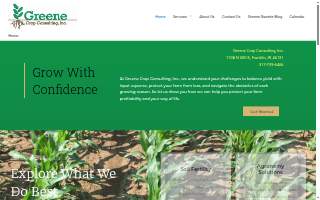 Greene Crop Consulting, Inc website