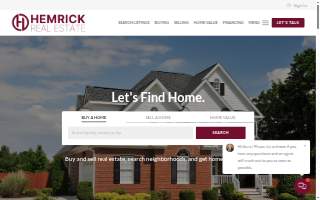 Hemrick Real Estate website