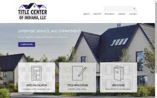 Title Center of Indiana LLC website
