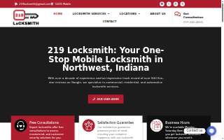 219 Locksmith of Gary website