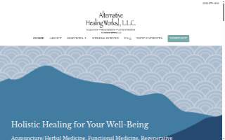 Alternative Healing Works. L.L.C. of Gary website