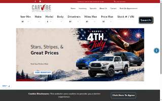 CarVibe website