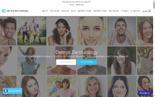 Dermio Dermatology of Gary website