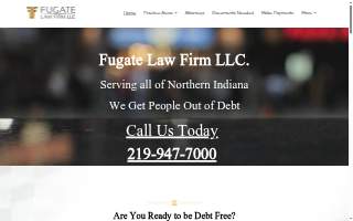 Fugate Law Firm website
