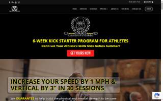 Bare Fitness training website