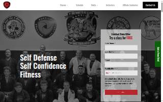 Barrick Brazilian Jiu Jitsu website