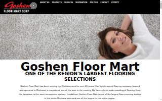 Goshen Floor Mart website