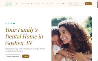 Goshen Smiles website