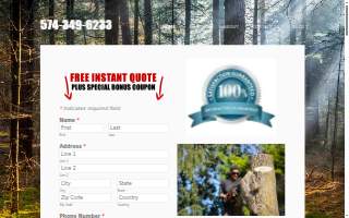 Goshen Tree Care website