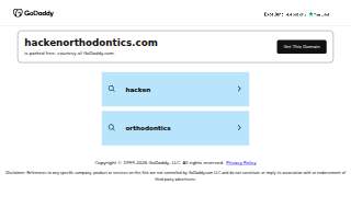 Hacken Orthodontics - Goshen website