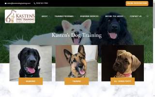 Kasten's Dog Training Inc website