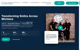 Oral Surgery Michiana of Mishawaka website