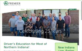 Premier Driving Institute Inc of Elkhart website