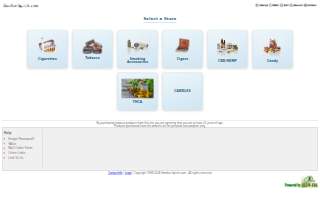 Smokes ++ Smoke Shop website