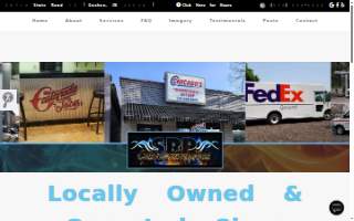 SRP Custom Graphics website