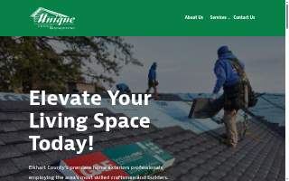 Unique Siding Co website