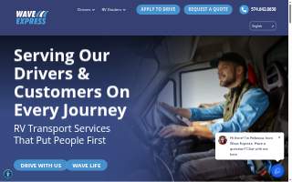 Wave Express website