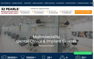 32 Pearls Family Dentistry website