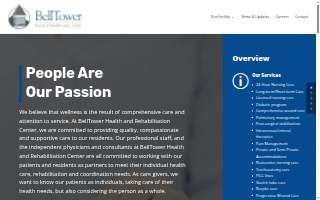 BellTower Health and Rehabilitation Center website