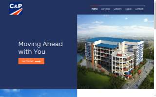 C&P Distributing website