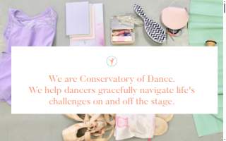 Conservatory of Dance website