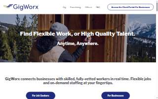 GigWorx South Bend - Elkhart website