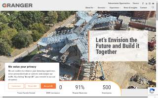 Granger Roofing Construction, LLC website
