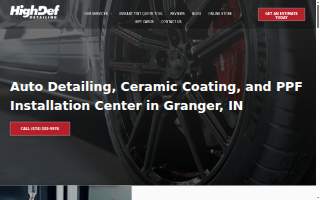 HD Car Detailing website