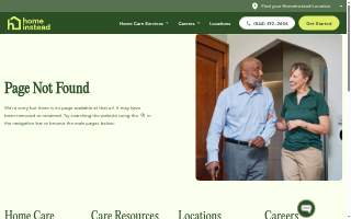 Home Instead of Granger website