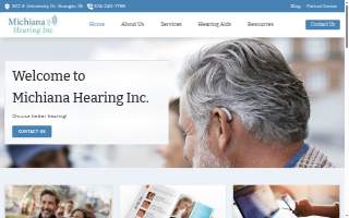 Michiana Hearing Inc website