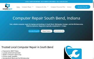 South Bend Computer Repair of Granger website