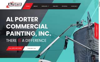 Al Porter Commercial Painting website