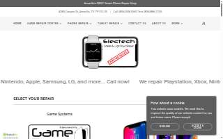 Electech website