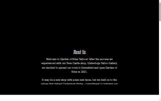 Garden of Eden Tattoos website