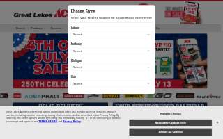 Great Lakes Ace website