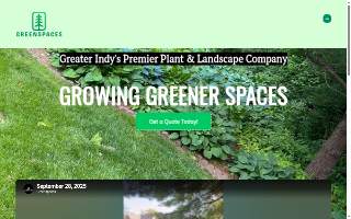 Greenspaces: Plant & Landscape website
