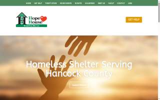 Hancock Hope House Inc website