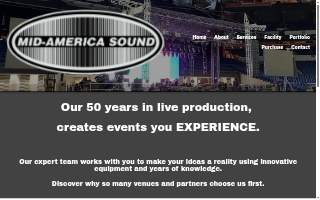 Mid-America Sound Corp. website
