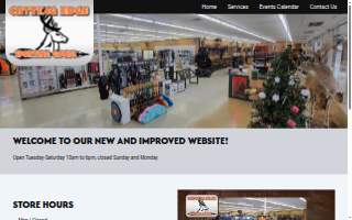 Cutting Edge Sporting Goods website