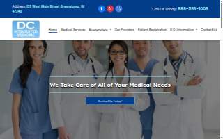 DC Integrated Medicine website
