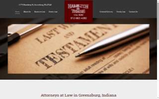 Hamilton & Tebbe Law Office, P.C. website