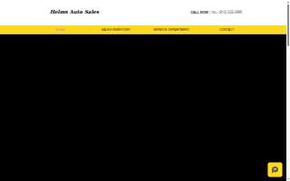 Helms Auto Sales website